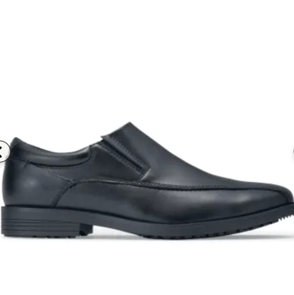 Dockers Director II Men's Black Leather Slip-On Dress Loafers
